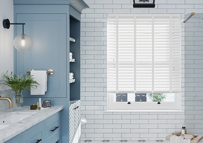 Ecowood Deluxe, Pure White Fine Grain - Venetian Blind - Image 3